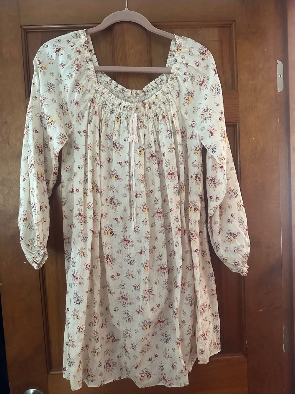 DÔEN Cream Floral Dress XS NWT - Picture 2 of 2